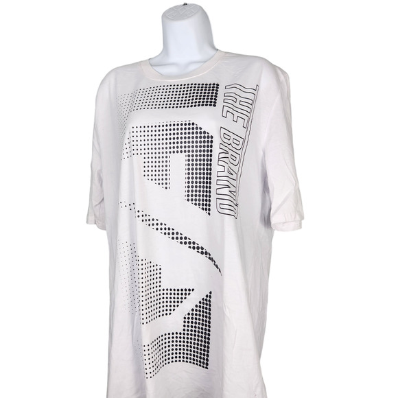 LF the Brand Oversized White Logo Tee M - Picture 4 of 8